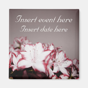 Floreal Enregistrer la date Magnet