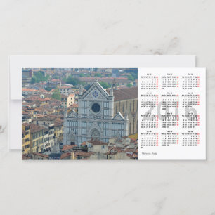 Florence 2016 Calendrier Carte photo