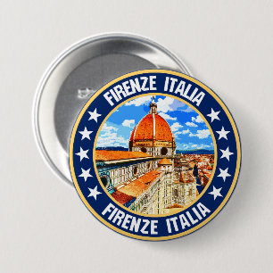 Florence                                           3 inch round button