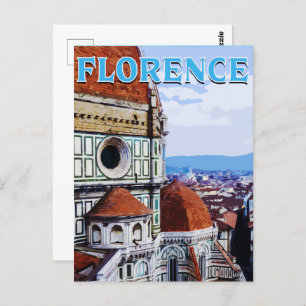 Florence: A Journey Through Art, History, and Cult Postcard