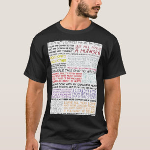 Florence and the Machine lyric typography T-Shirt