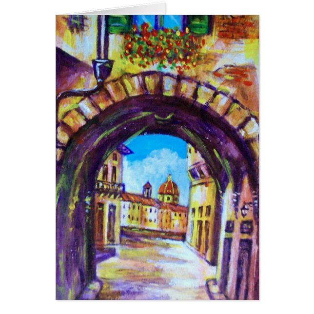 FLORENCE ANTIQUE ALLEY VIEW CHURCH CESTELLO (Front)