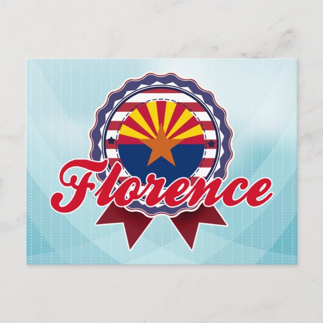 Florence, AZ Postcard (Front)