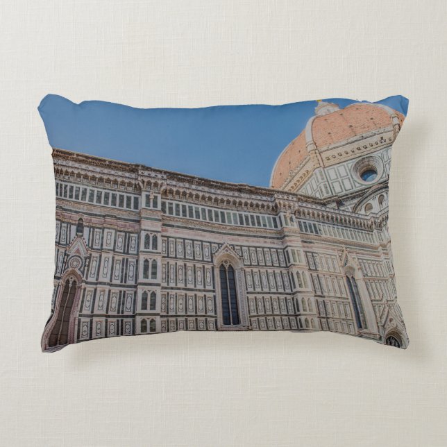 Florence Cathedral Accent Pillow (Front)