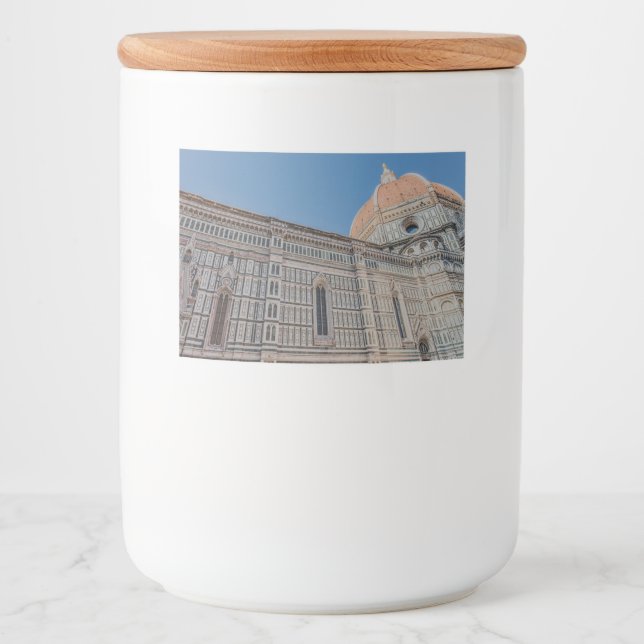 Florence Cathedral Food Label (Front)