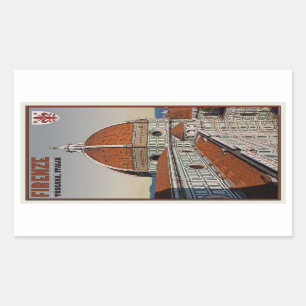 Florence - Cathedral from Bell Tower Sticker
