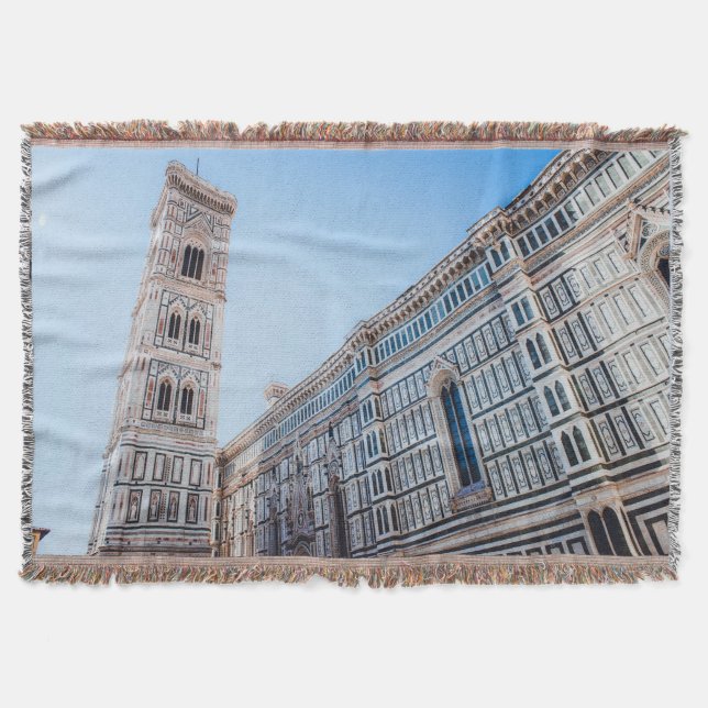 Florence Cathedral Throw Blanket (Front)