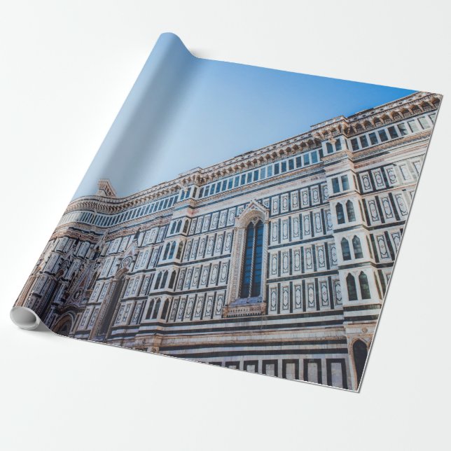 Florence Cathedral Wrapping Paper (Unrolled)