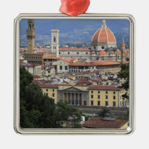 Florence Cityscape Metal Ornament