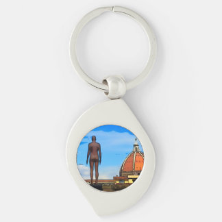 Florence Duomo Dome Antony Gormley     Keychain