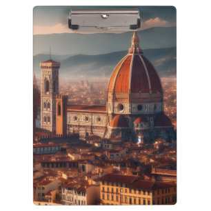 Florence Duomo Santa Maria del Fiore Italy Travel Clipboard