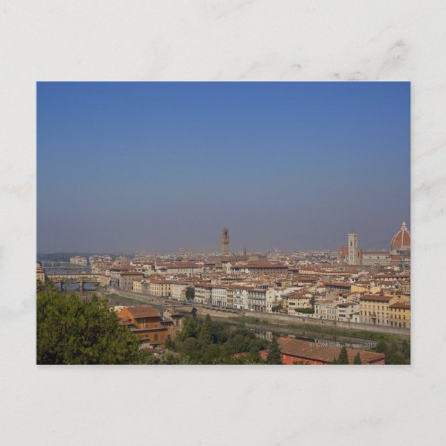 Florence from 'Piazzale Michelangelo' Postcard (Front)