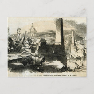 Florence, from the Ponte de Perro Postcard