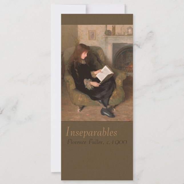 Florence Fuller Inseparables CC0385 Bookmark (Front)