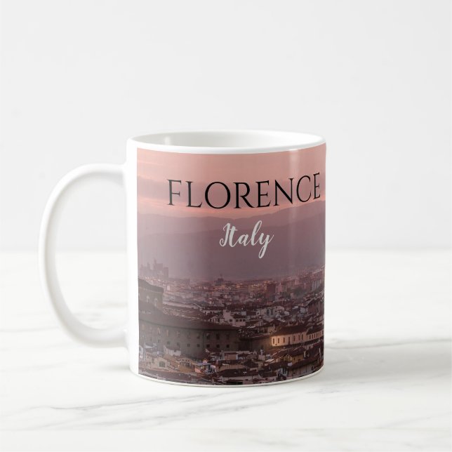 Florence Italie Café Mug Firenze Coupe (Gauche)