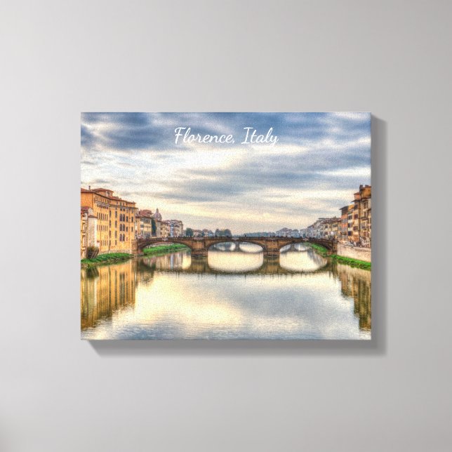 Florence, Italy 14" x 11", 1.5", Single Canvas Print (Front)