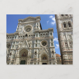 Florence Italy Cathedral Postcard