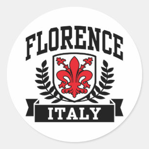Florence Italy Classic Round Sticker