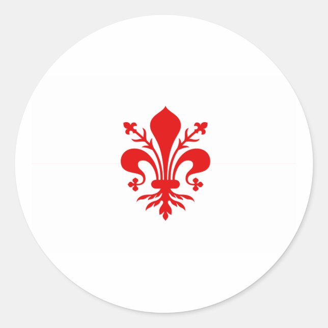 Florence, Italy Classic Round Sticker (Front)