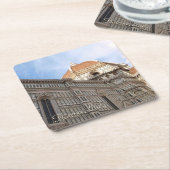 Florence Italy Duomo Holiday Photo Square Paper Coaster (Angled)