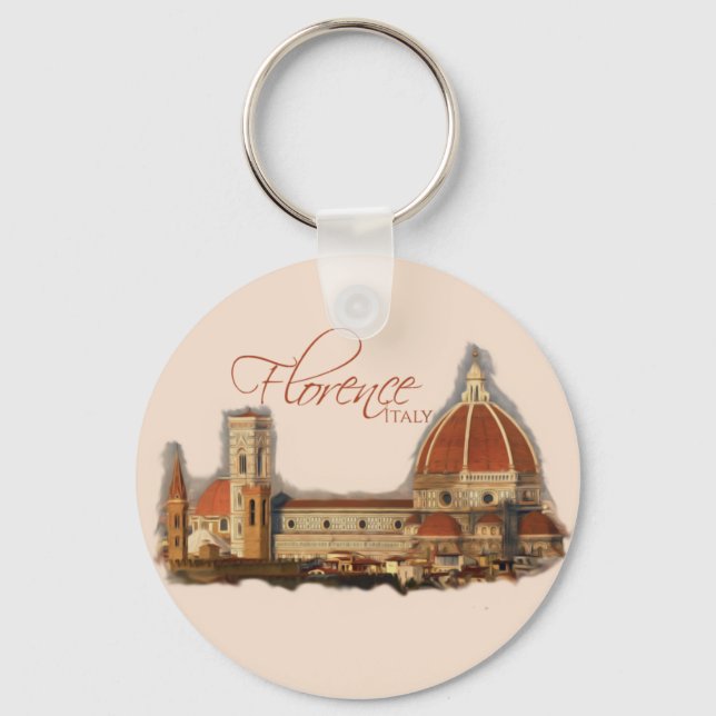 Florence, Italy: Duomo Keychain (Front)