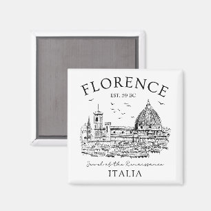 Florence Italy  – Firenze Italian Souvenir Magnet