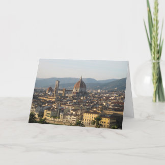 Florence, Italy greeting card