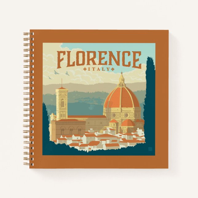 Florence, Italy Notebook (Front)
