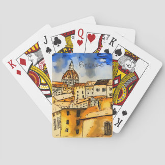 Florence Italy   Playing Cards