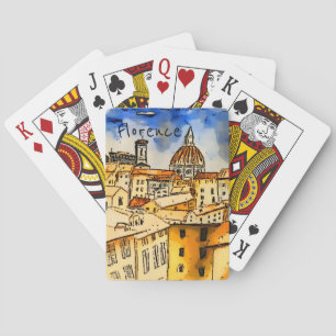 Florence Italy   Playing Cards