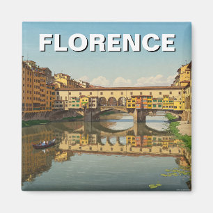 Florence Italy Ponte Vecchio Travel Magnet