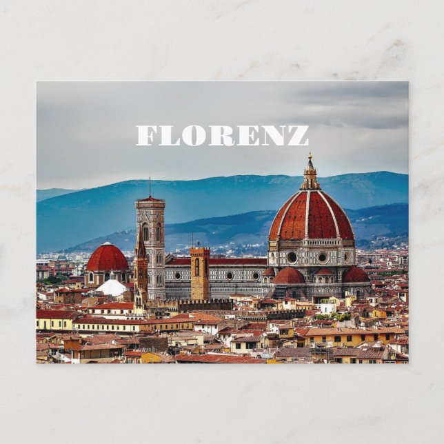 Florence-Italy Postcard (Front)