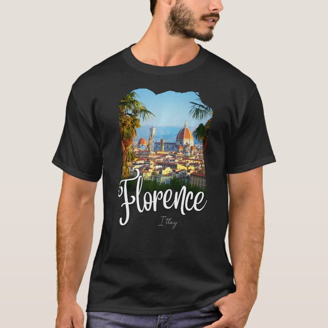 Florence Italy Premium T-Shirt (Front)