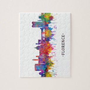 Florence Italy Skyline Jigsaw Puzzle