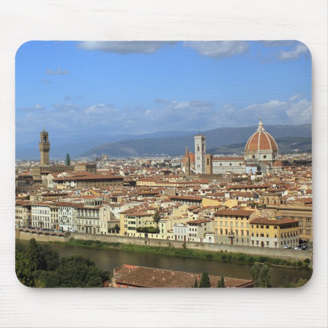 Florence Italy skyline mouse pad (Front)