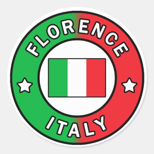 Florence Italy sticker (Front)