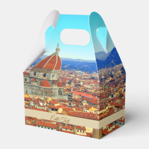 Florence, Italy Themed Wedding Favor Box