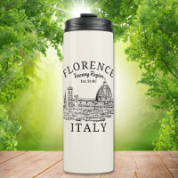 Florence Italy Tuscany Region Vintage Landscape