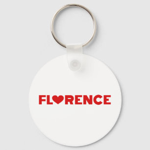 Florence Love Keychain