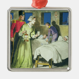 Florence Nightingale (1820-1910) from 'Peeps into Metal Ornament
