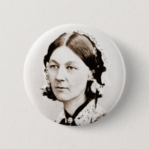 Florence Nightingale 2 Inch Round Button
