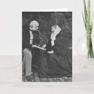 Florence Nightingale and Sir Harry Verney Card