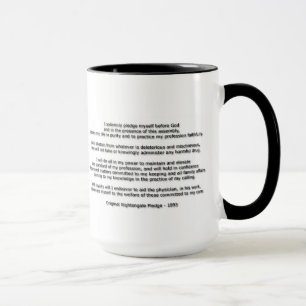 Florence Nightingale Pledge Mug