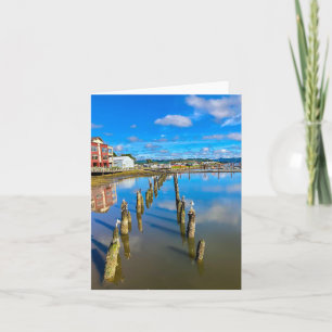 Florence Oregon Reflective Waters Card