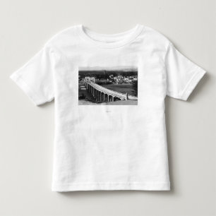 Florence, Oregon Town View and Siuslaw Bridge Toddler T-shirt