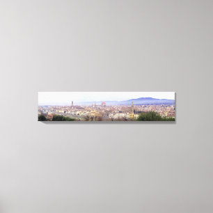Florence Panoramic Wrapped Canvas