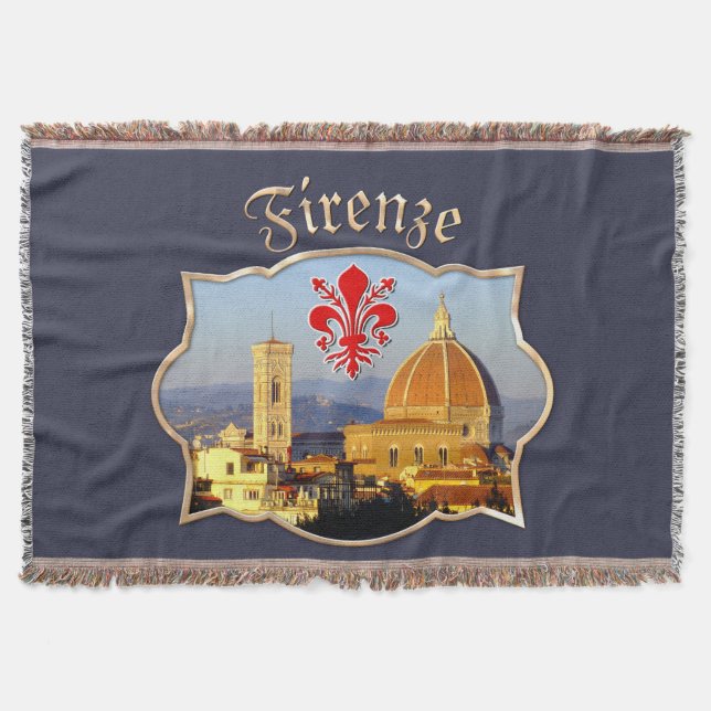Florence - Santa Maria del Fiore Throw Blanket (Front)
