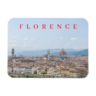 Florence seen from Piazzale Michelangelo magnet