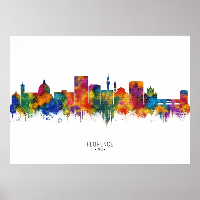 Florence Skyline Poster (Front)