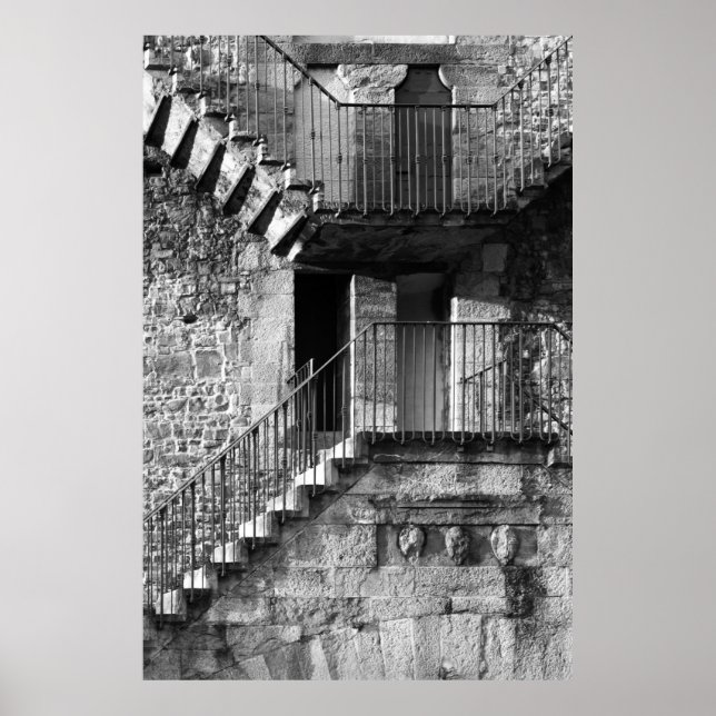 Florence Staircase Poster (Front)